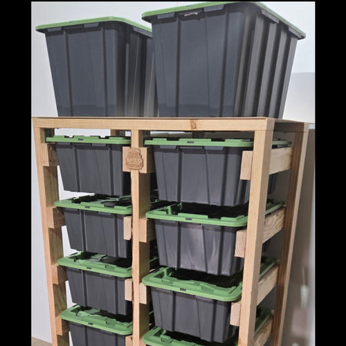 1040 Portrait Storage Unit - Top Shelf